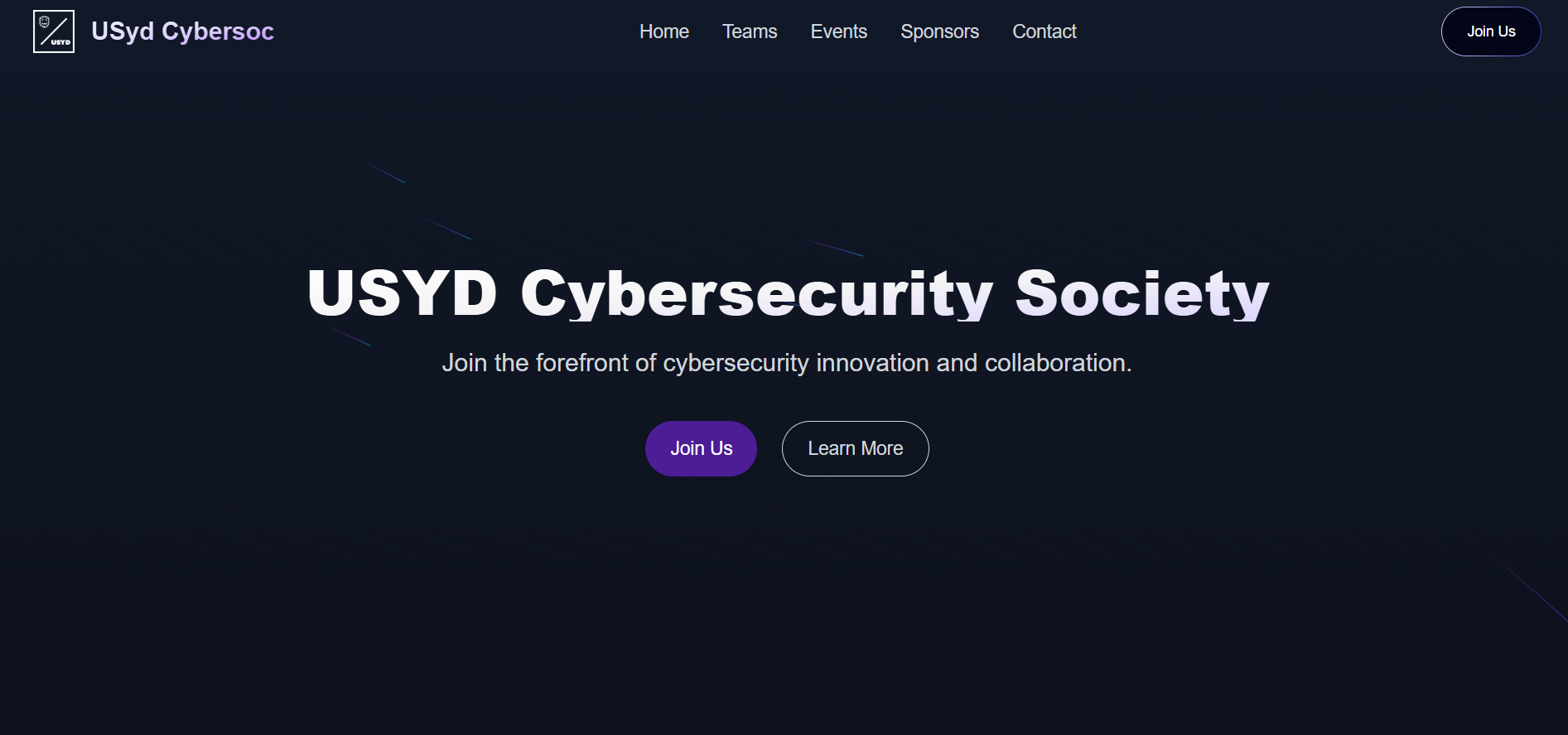USYD Cyber Security Website